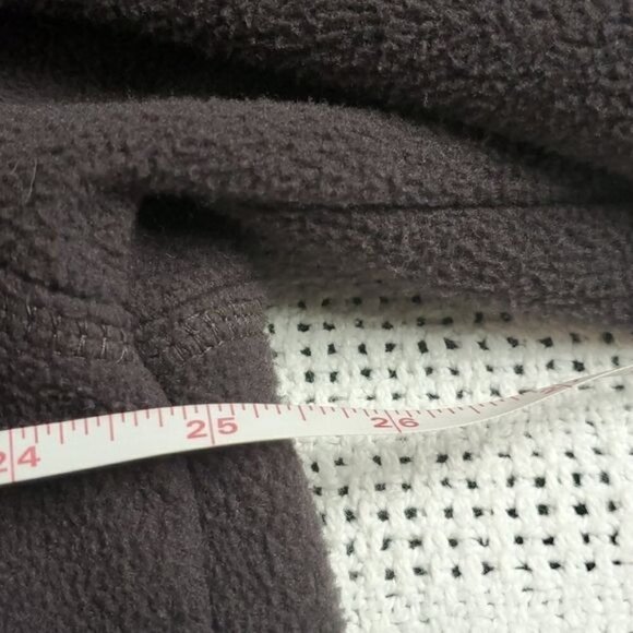 IZOD Jeans Gray Fleece Sz. 2XL Full Zippered Hoodie with Pockets - Picture 8 of 9